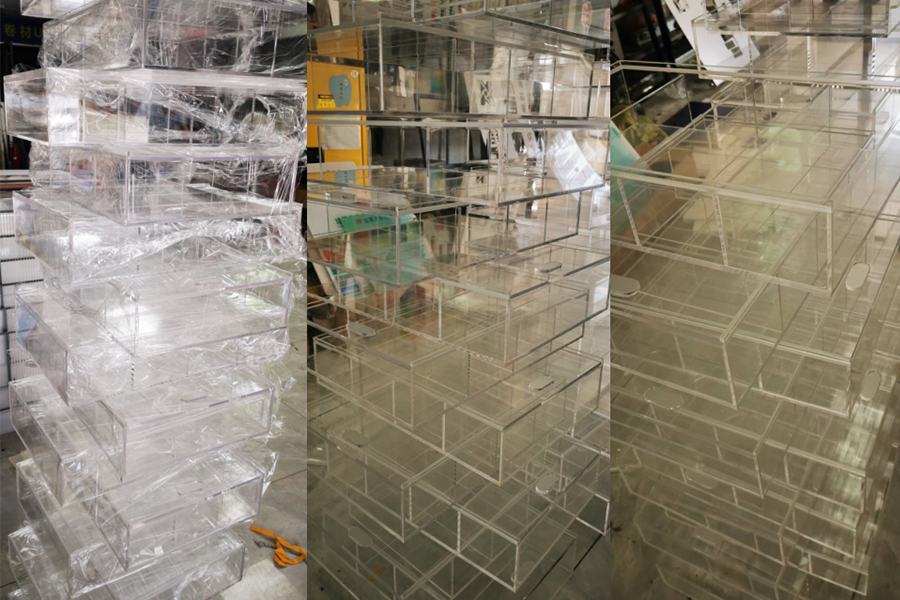 透明亚克力盒子制作